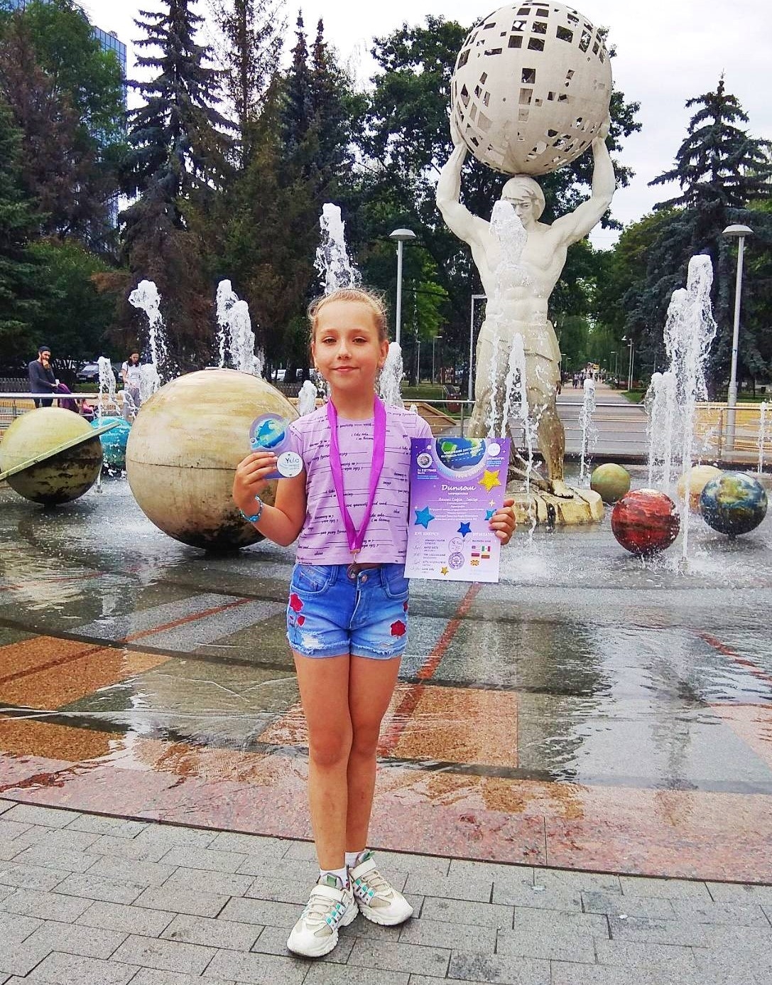 Юна вінничанка перемогла у Міжнародному конкурсі мистецтв 