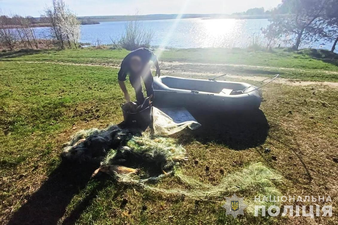 У Вінницькому районі браконьєр завдав збитків рибному господарству на 120 тис. грн
