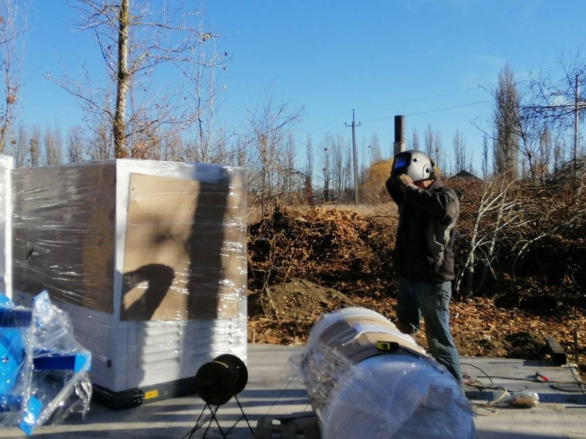 У Жмеринській лікарні встановлюють газифікатор, який допоможе безперебійно доставляти кисень для хворих