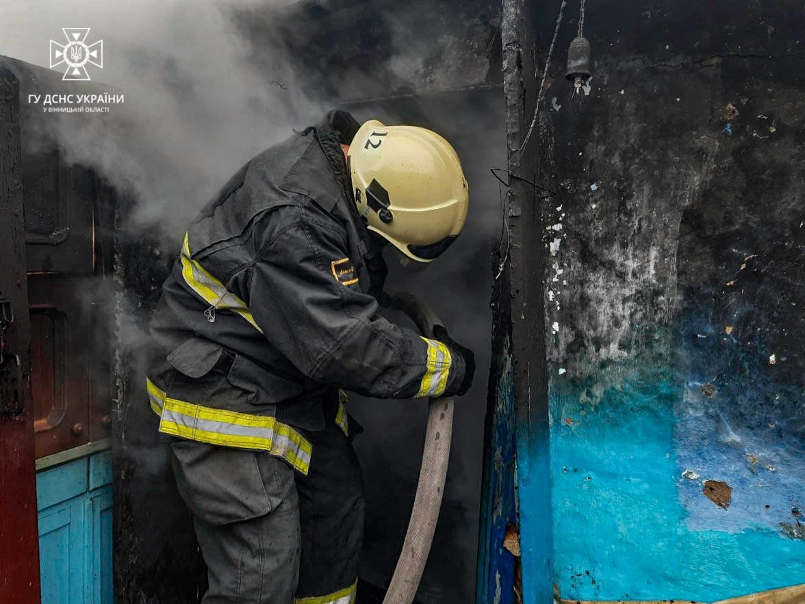 Під час пожежі у Могилів-Подільському районі загинула пенсіонерка