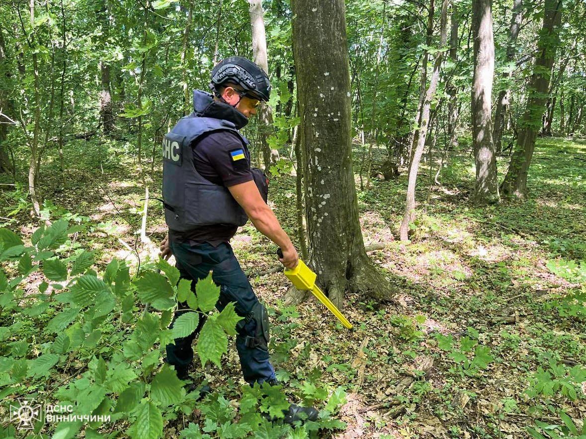 В Оратівській громаді знищили три артснаряди та міну часів Другої світової