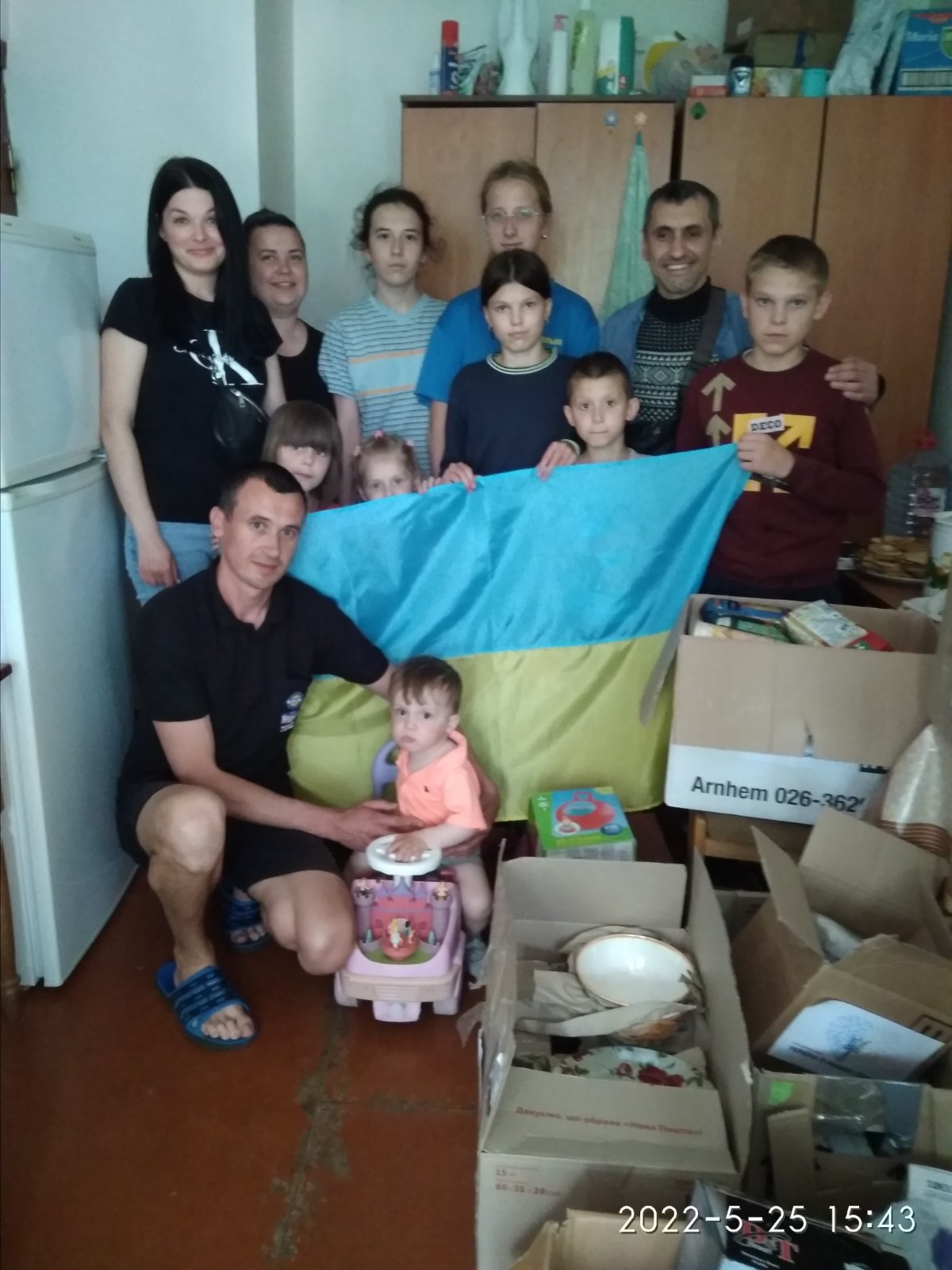 Бігли від війни у Вінницю з Донеччини переїхала сім'я з дев'ятьма дітьми