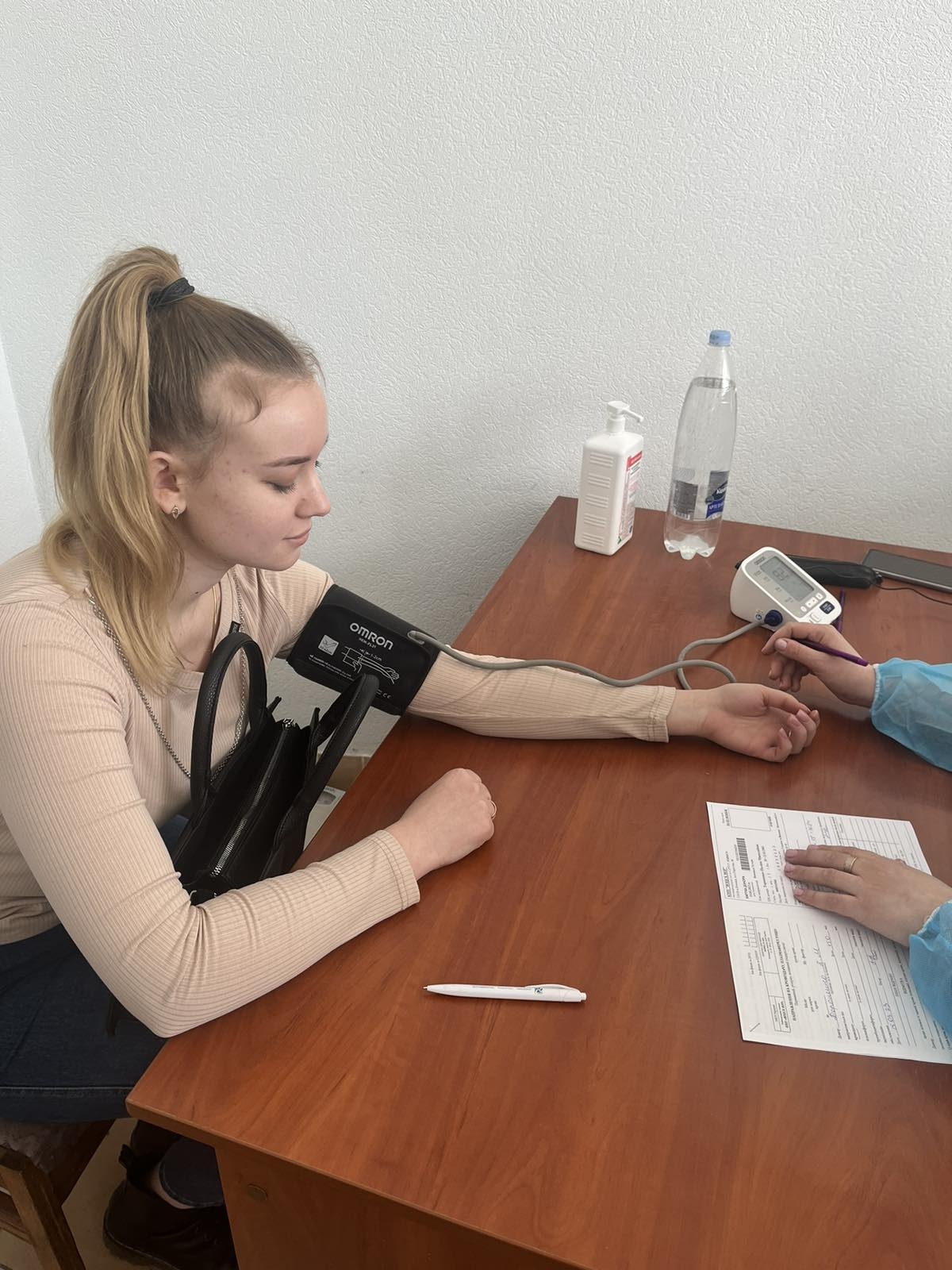 У Вінницько-Хутірському окрузі організували забір крові для поранених
