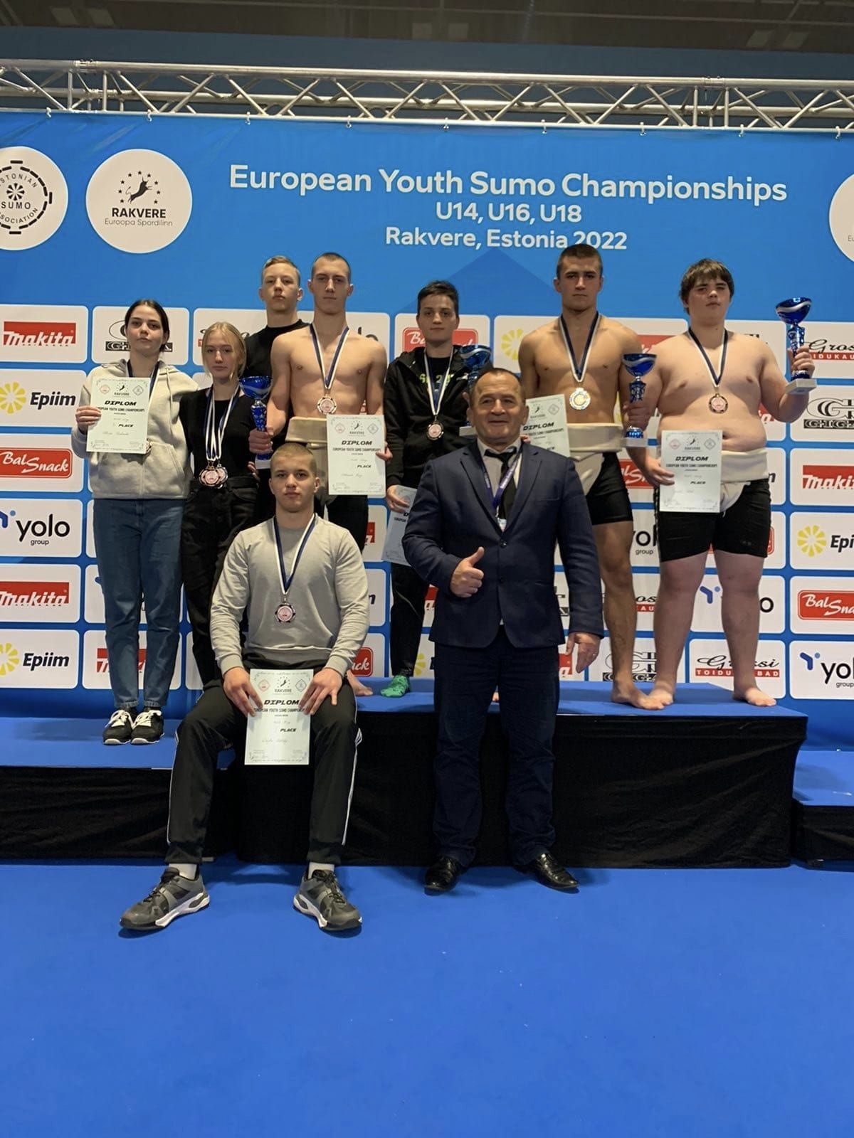 Вінницькі спортсмени завоювали нагороди Чемпіонату Європи з сумо