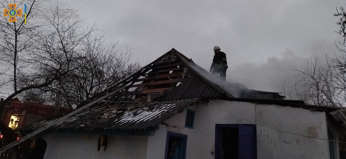 За добу на Вінниччині сталося дві пожежі, загинув чоловік
