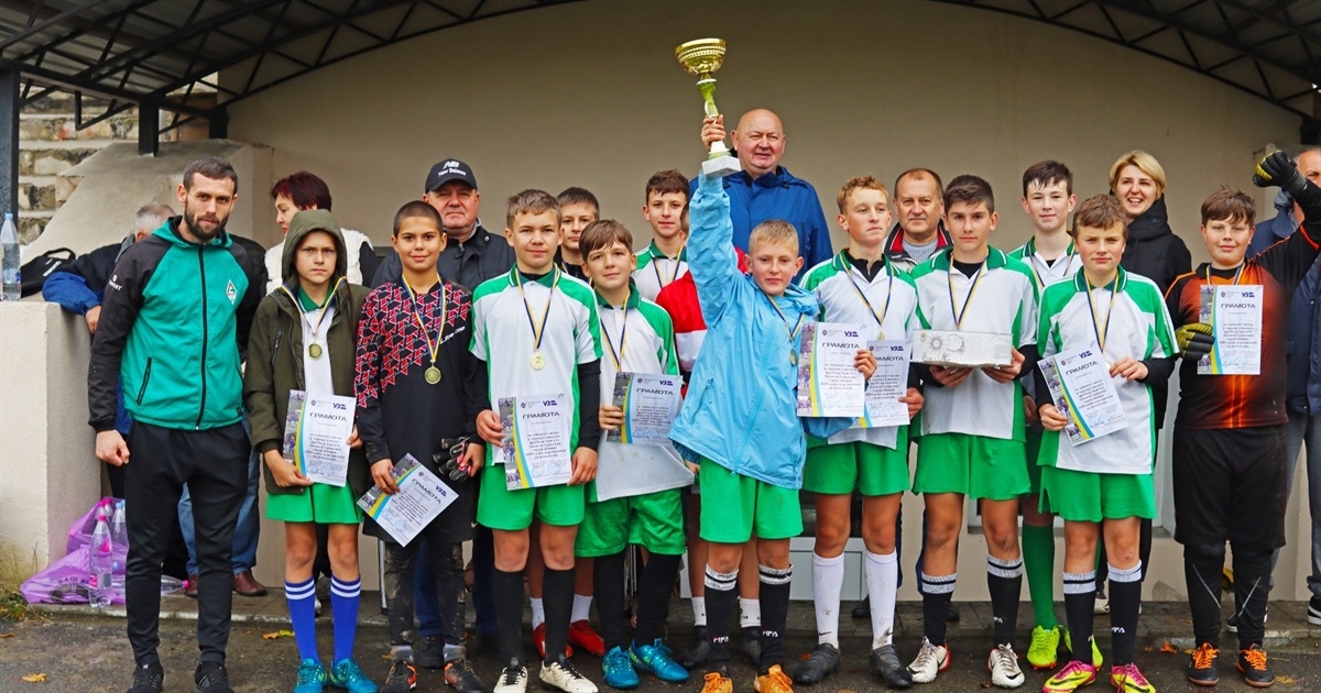 Юні футболісти зі Жмеринки перемогли на турнірі пам'яті Олексія Гриценка