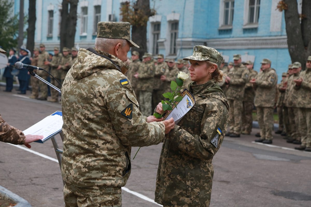 У Вінницькому гарнізоні відзначали День захисника та захисниць України
