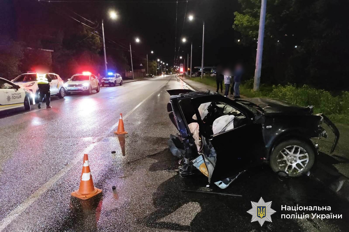 У Вінниці в ДТП загинув 22-річний водій