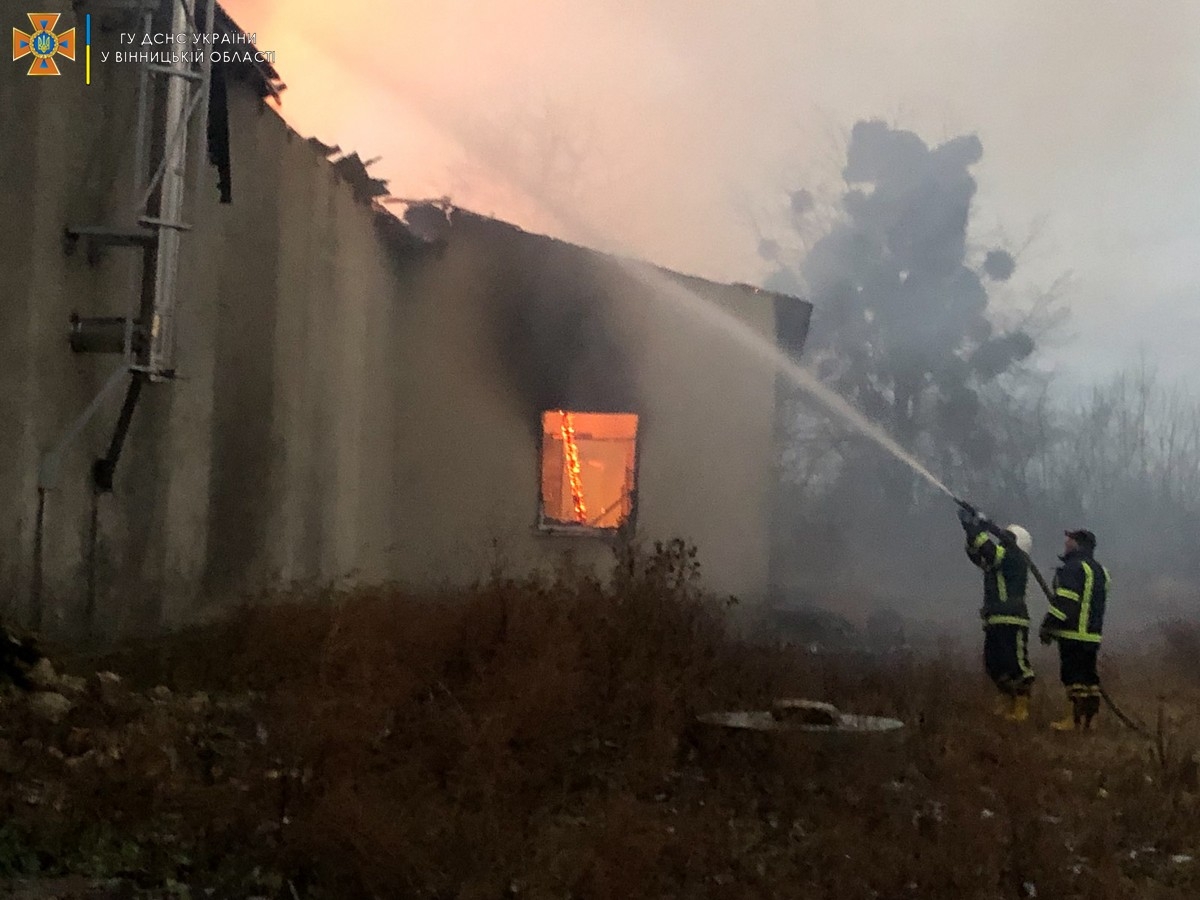 У Гайсинському районі згорів сільський клуб