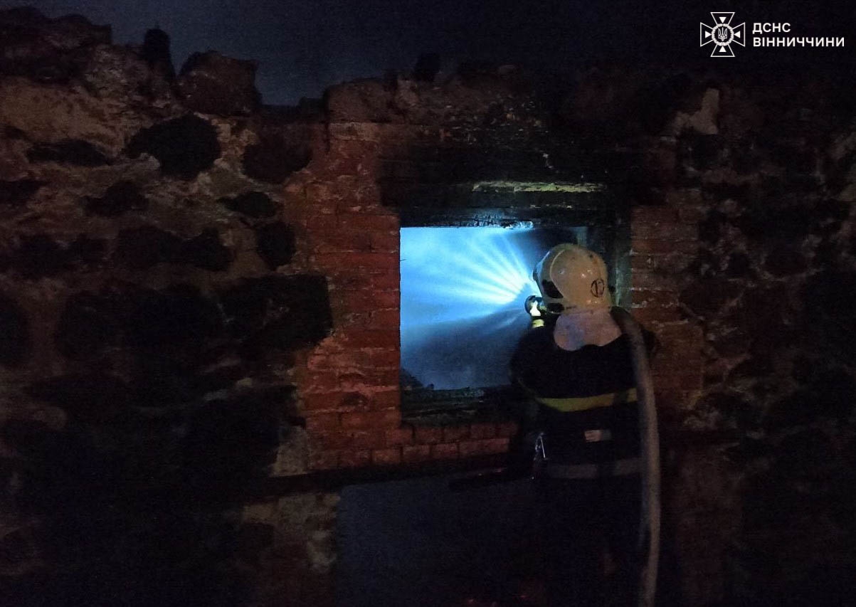 Шість пожеж у будинках та 15 в екосистемах Вінниччини зафіксували лише за одну добу