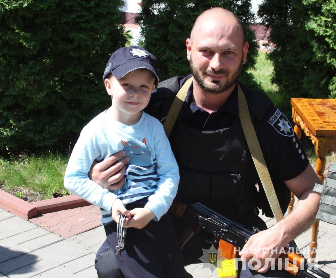 Вінницькі поліцейські завітали у гості до вихованців дитсадка