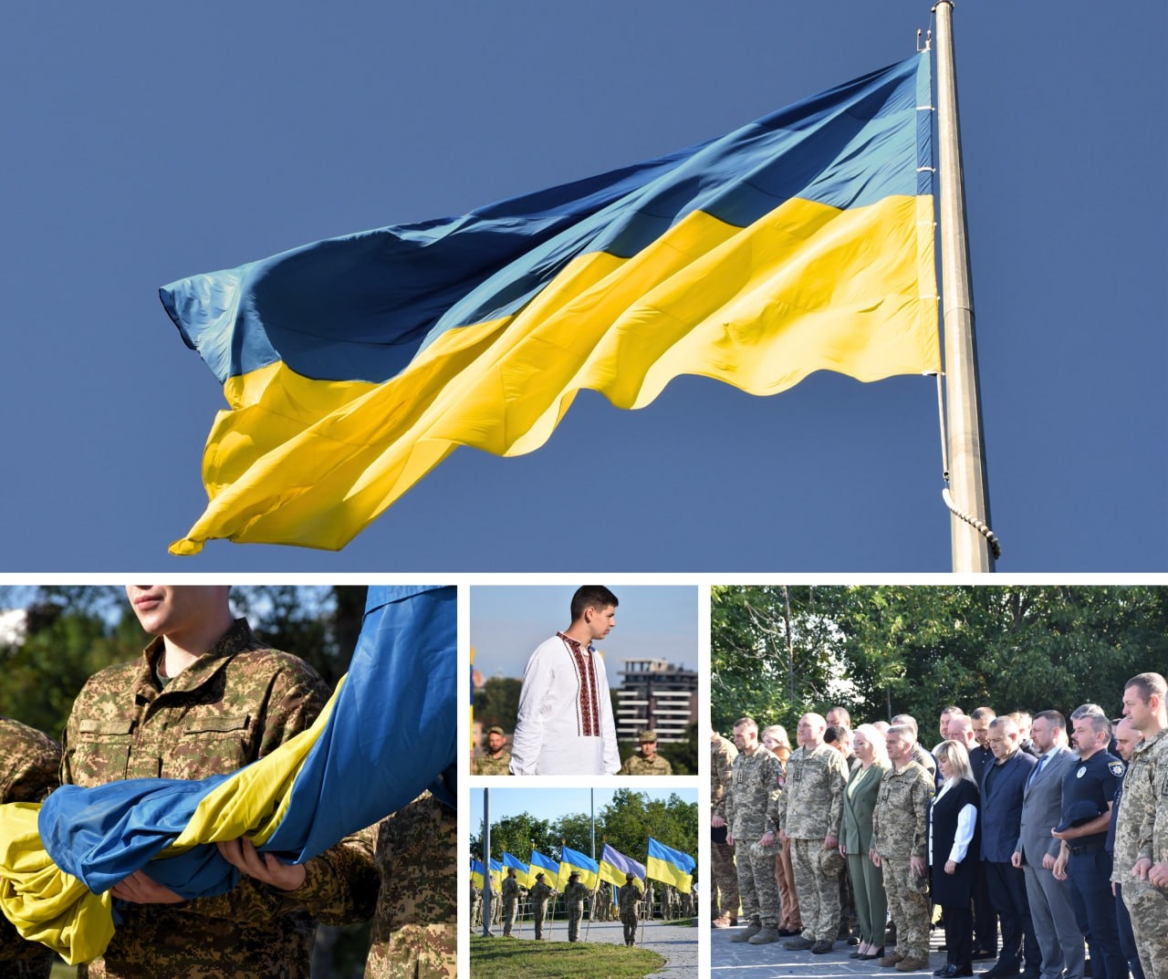 У Вінниці урочисто підняли найбільший стяг області