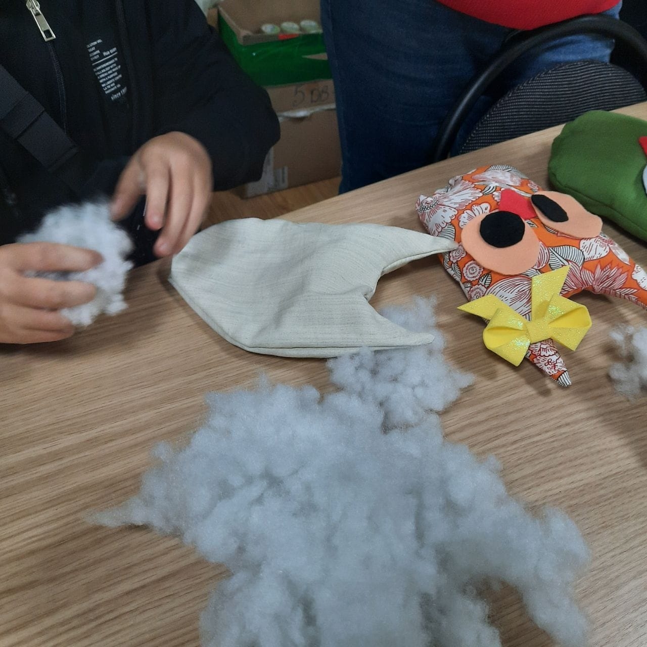 На День міста малеча створювала іграшки у Ветеранському просторі
