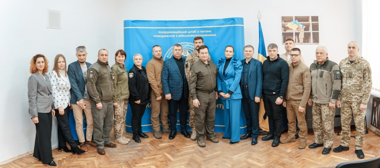 У Вінниці діє представництво Штабу з питань поводження з військовополоненими