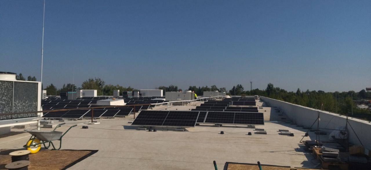 Компанія "Аврора" у Вінниці завершила першу чергу будівництва сонячної електростанції