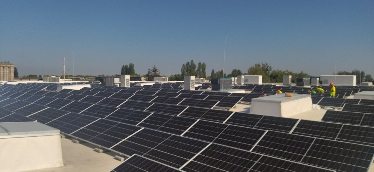 Компанія "Аврора" у Вінниці завершила першу чергу будівництва сонячної електростанції