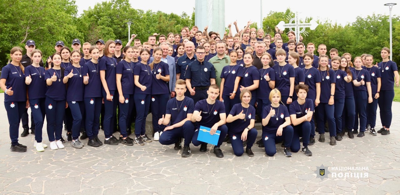 103 випускники Кадетського корпусу поліції склали клятву кадета у Вінниці