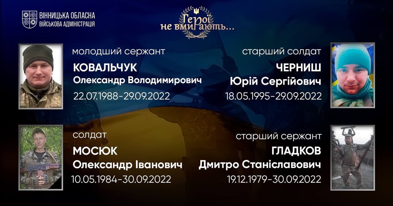 Вшановуємо пам'ять Героїв-земляків