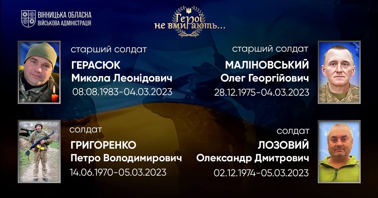 Вшановуємо пам'ять Героїв-земляків