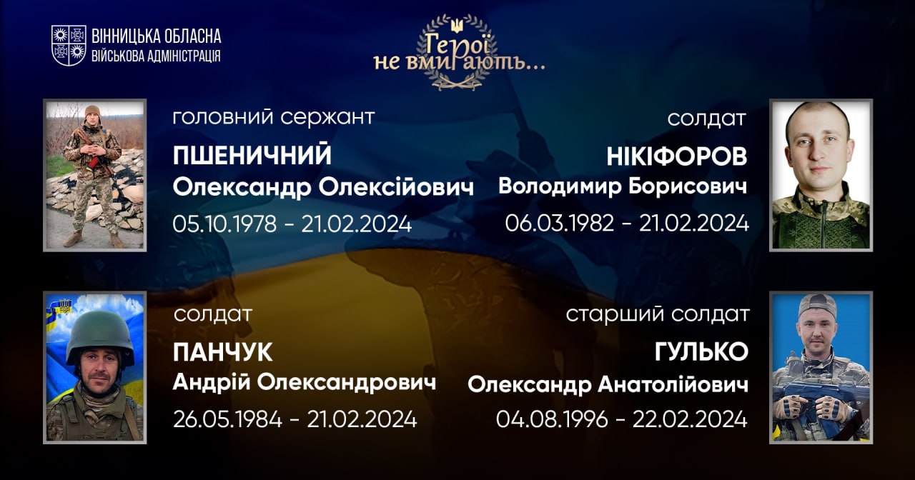 Вшановуємо пам'ять Героїв-земляків