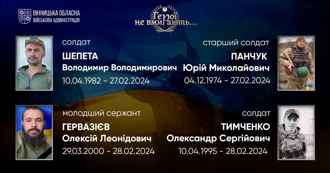 Вшановуємо пам'ять Героїв-земляків