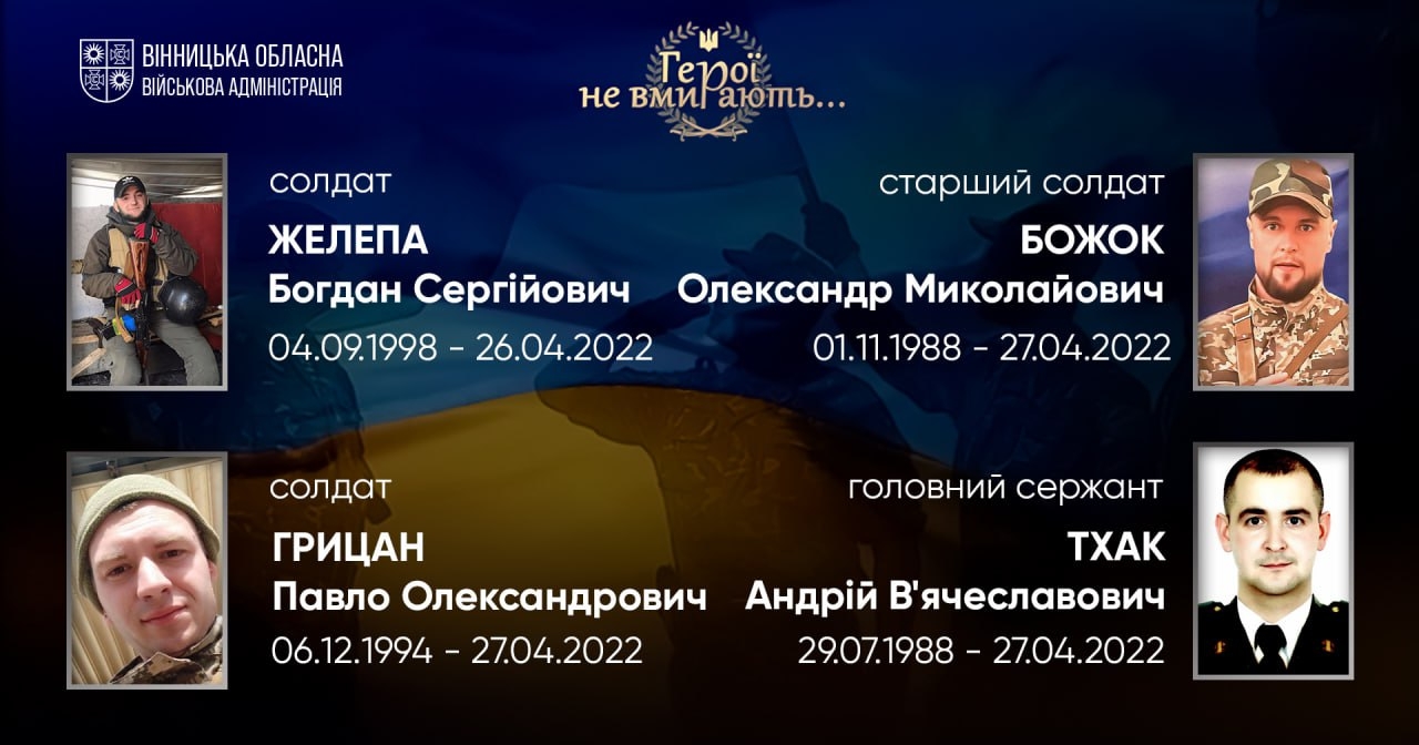 Вшановуємо пам'ять Героїв-земляків