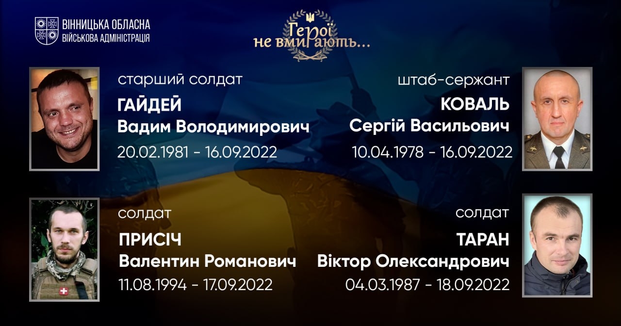 Вшановуємо пам'ять Героїв-земляків