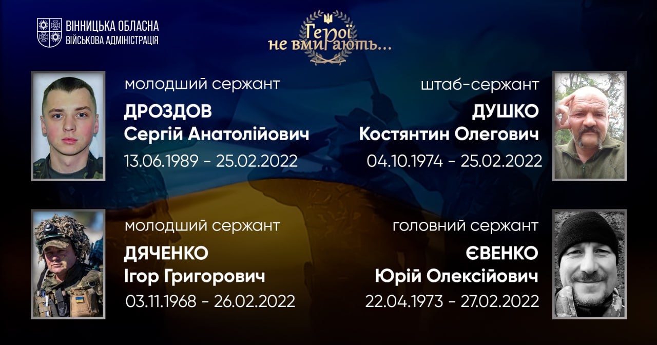 Вшановуємо пам'ять Героїв-земляків