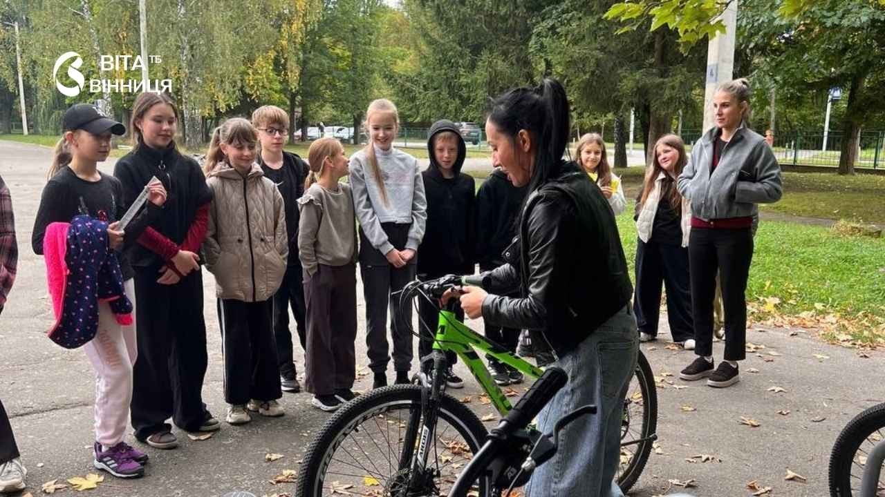24 школи Вінниччини серед 165 по Україні: вінницькі учні долучилися до «Велосипедного вересня»
