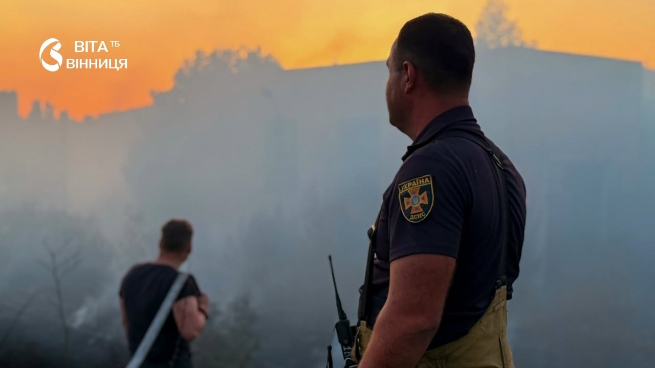 31 пожежа за добу: горіло в усіх районах Вінниччини — переважно пожнивні залишки