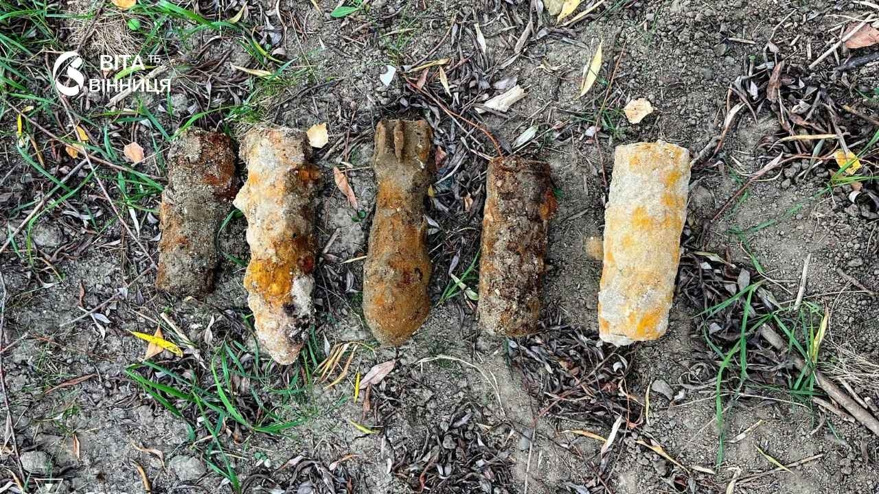 Біля села Сорока і на березі Дністра виявили мінометні міни та артилерійські снаряди
