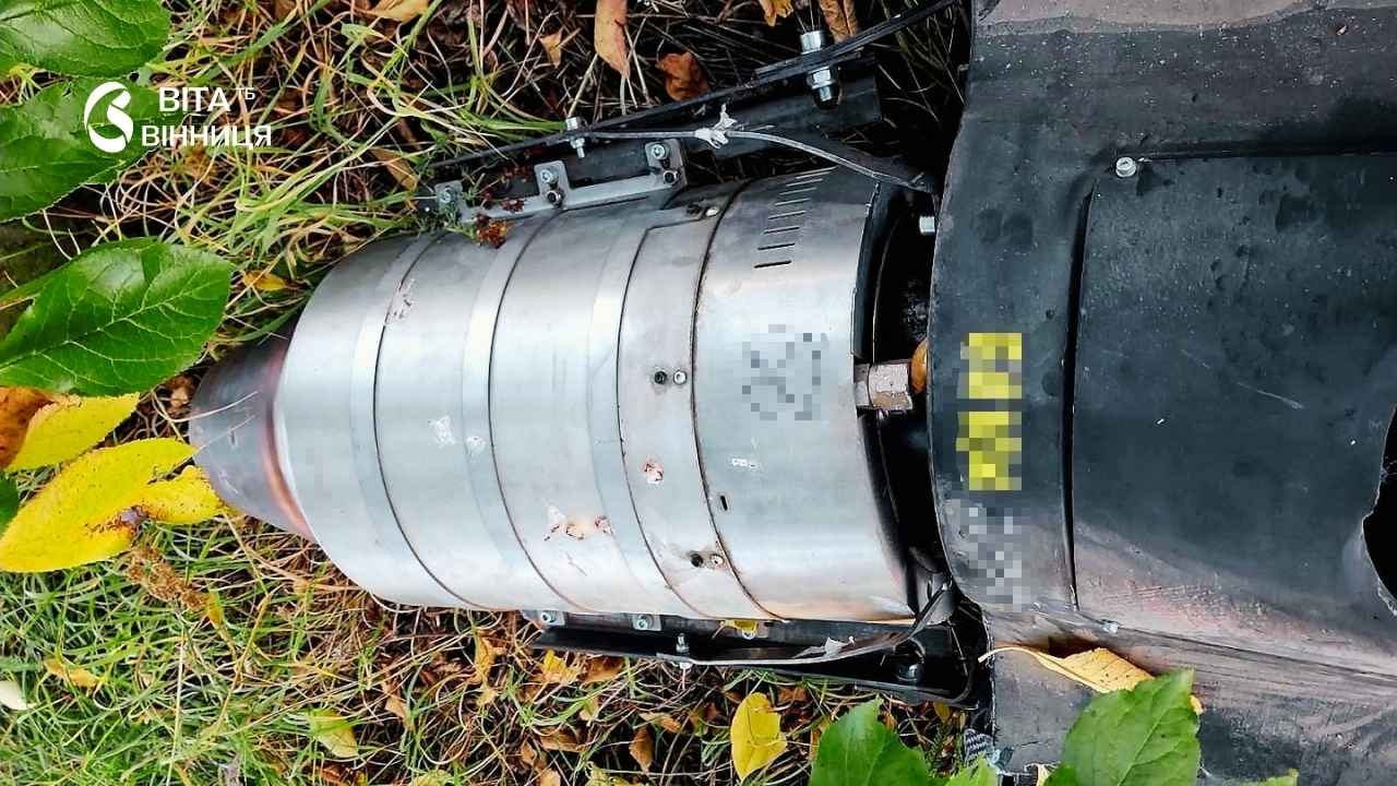 Бойова частина до 90 кг: серед уламків «Герань-4» на Вінниччині трапляються нездетоновані заряди
