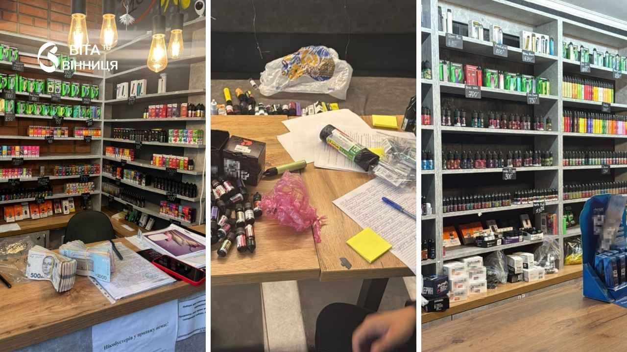 Чорний ринок вейпінгу на Вінниччині: фігурантам справи загрожує до 12 років позбавлення волі