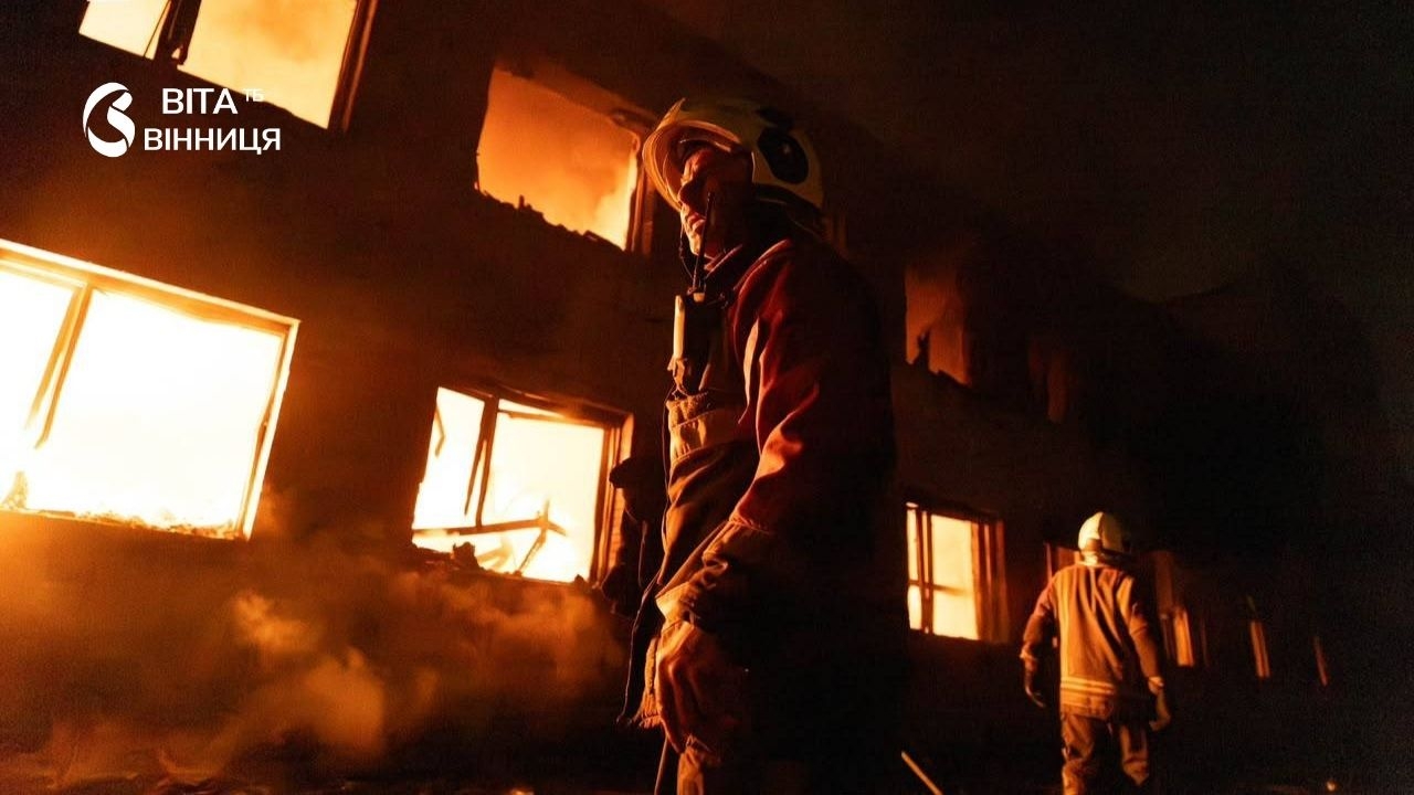 На Вінниччині пошкоджено об'єкти енергомережі під час нічної атаки