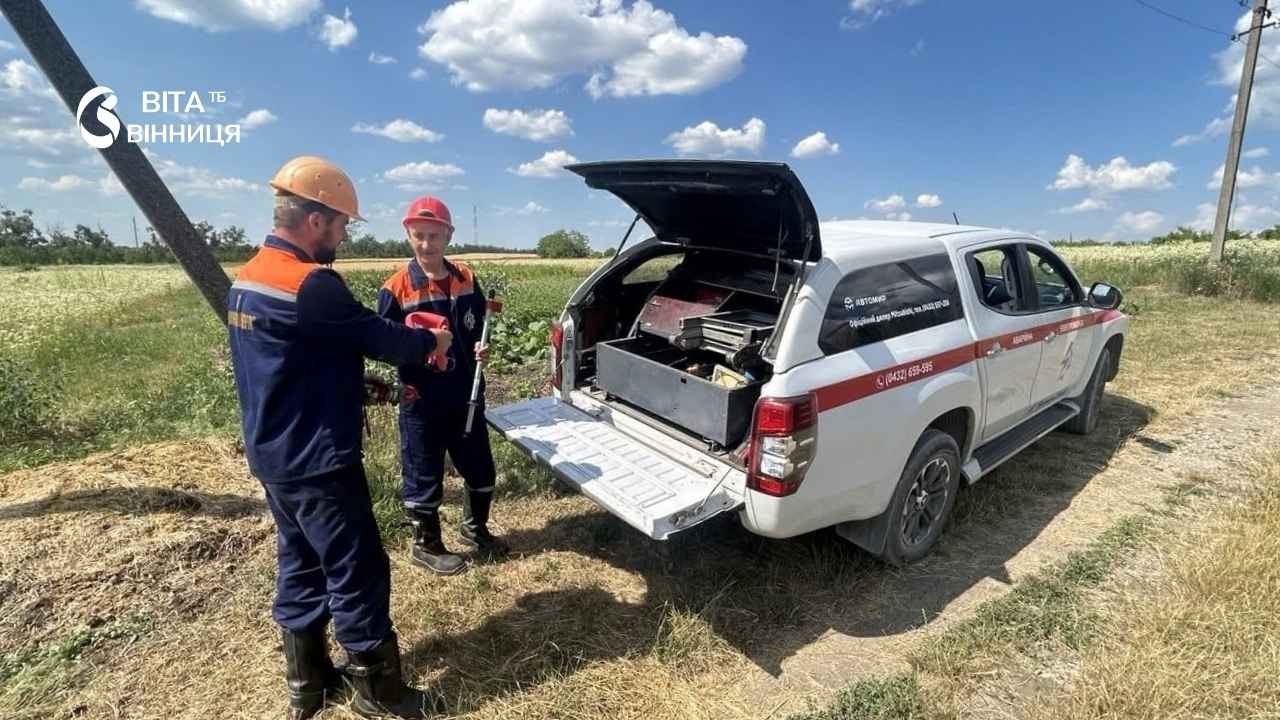 Негода пошкодила мережі: Тульчинські енергетики поновили електропостачання за 51 хвилину