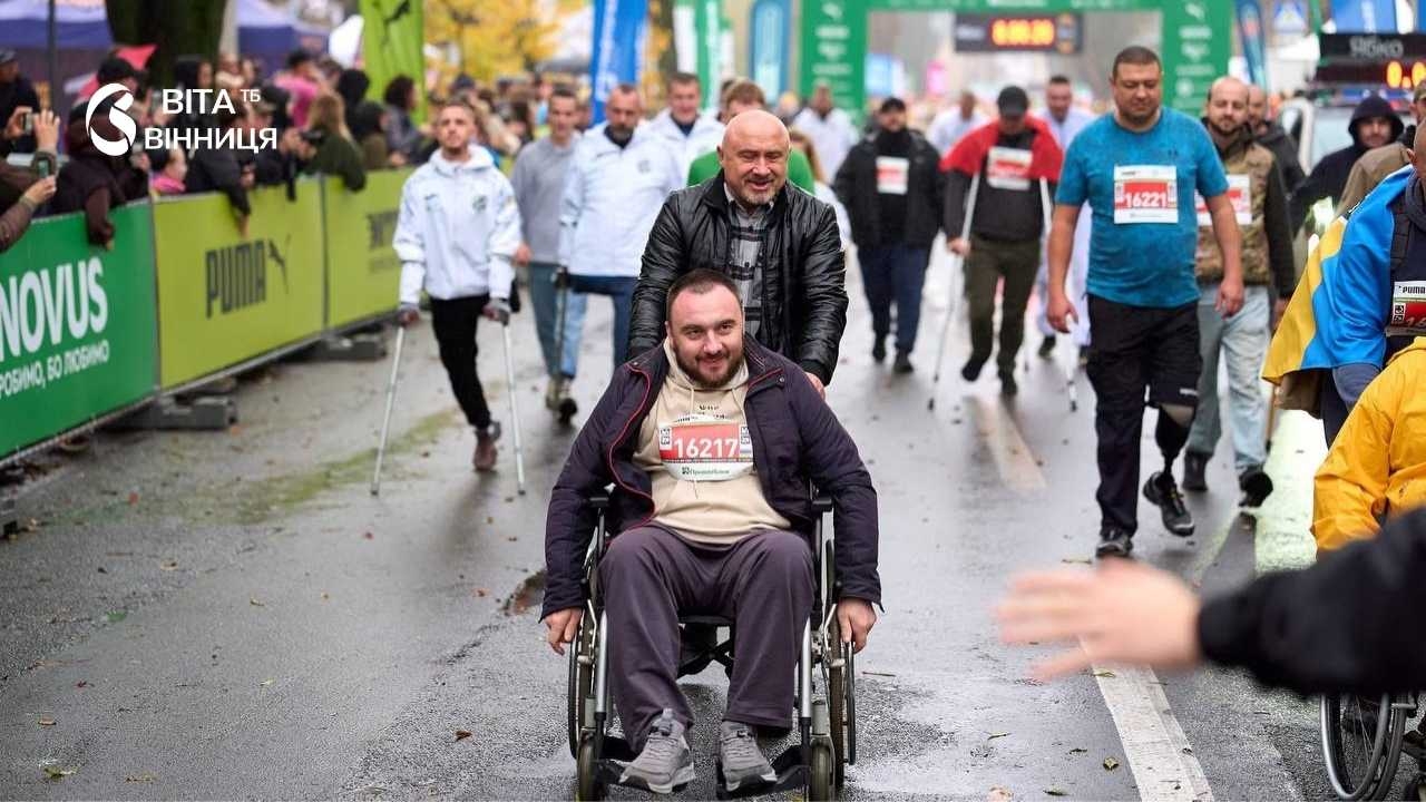 На старті марафону Незламності в Хмельницькому