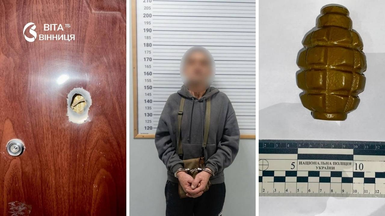 Постріл через зачинені двері: у Козятині 39-річний чоловік отримав поранення в голову