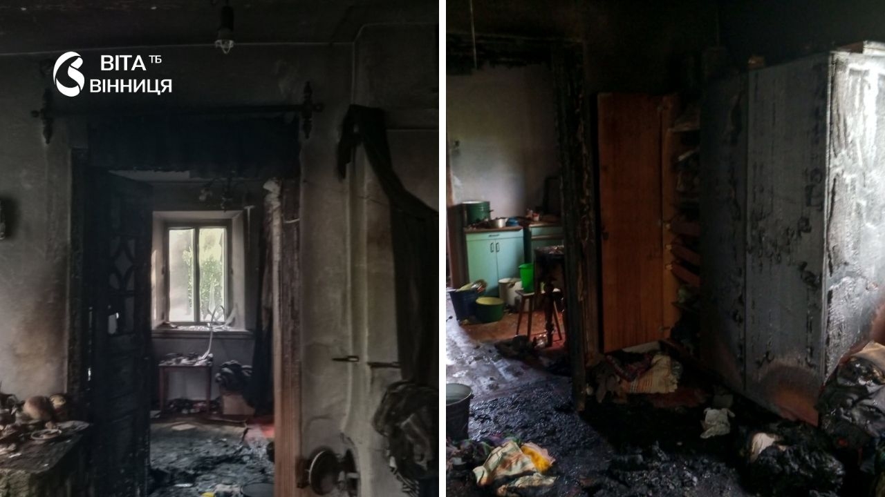 Пожежа в приватному будинку на Вінниччині забрала життя 59-річного чоловіка