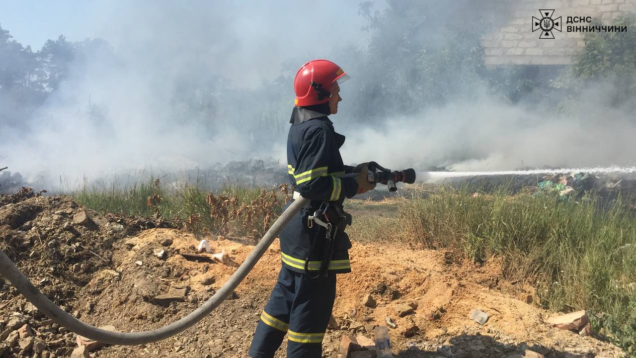 Протягом доби на Вінниччині сталося 12 пожеж - вигоріло два гектари