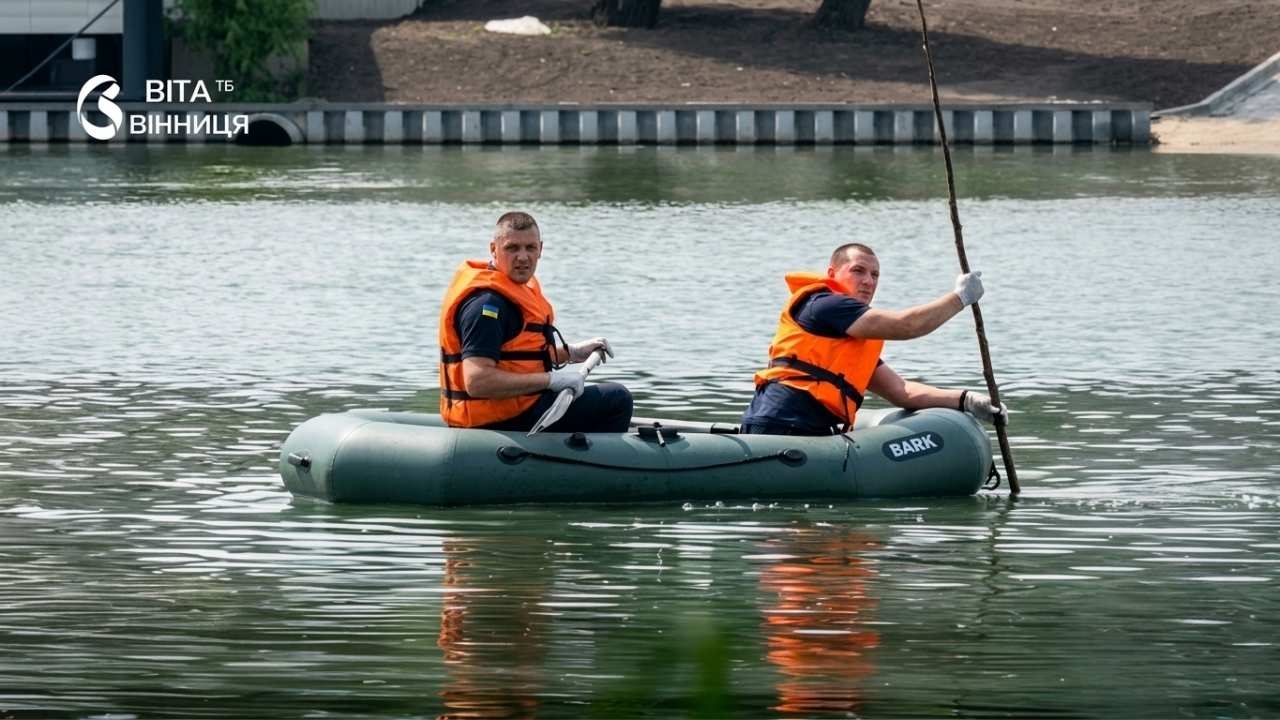 Рятувальники годину шукали потопельника у Вінниці на Південному Бузі