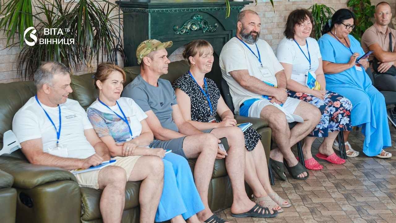 Сім родин ветеранів проходять реабілітацію та соціальну адаптацію у Вінниці