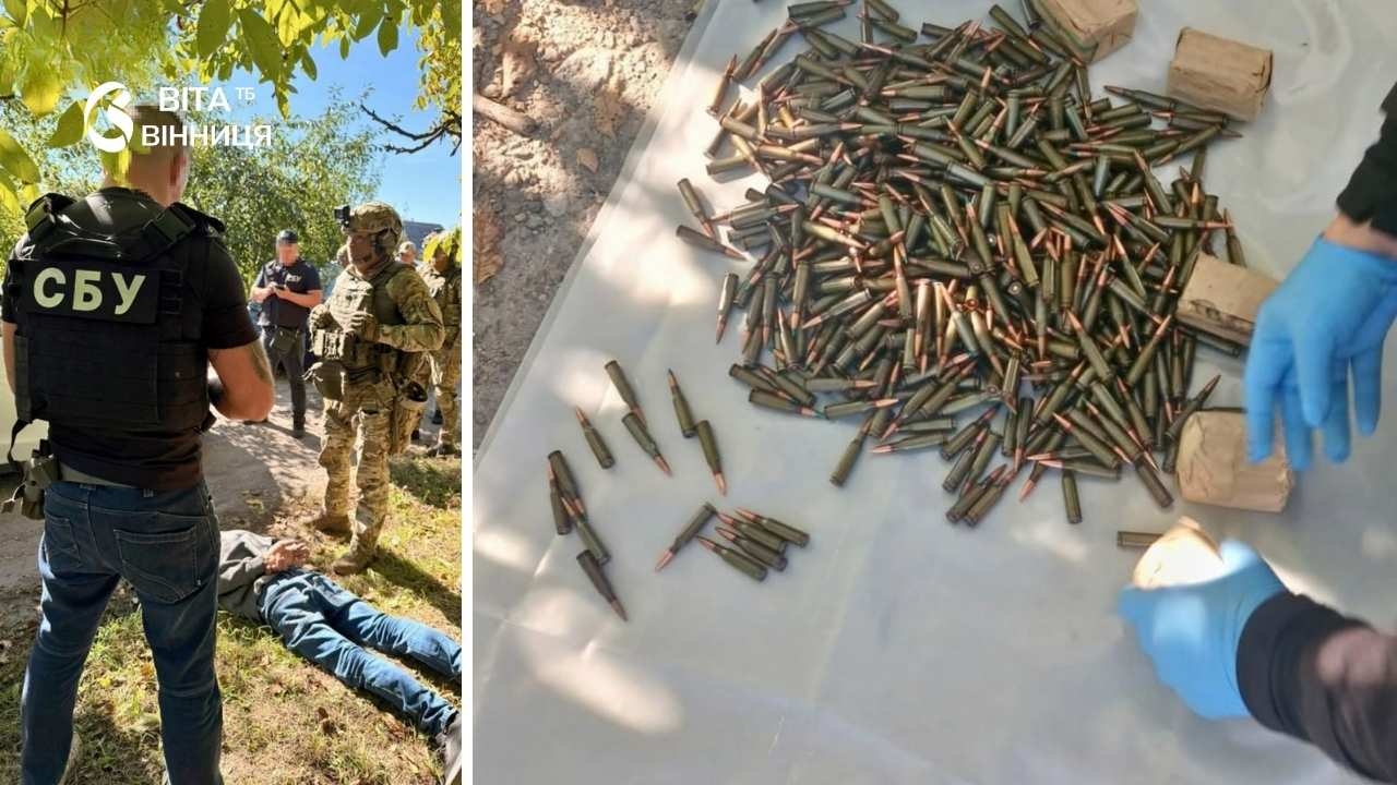 Тримав автомат і кулемет удома: на Вінниччині викрили підпільного торговця зброєю