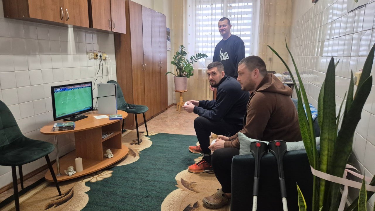 У Вінниці для реабілітації ветеранів застосовують PlayStation