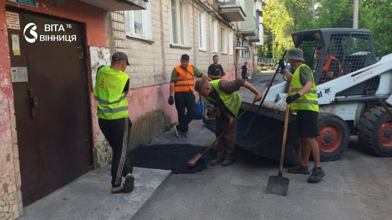 У Вінниці оновили вже понад 80 прибудинкових територій — роботи тривають