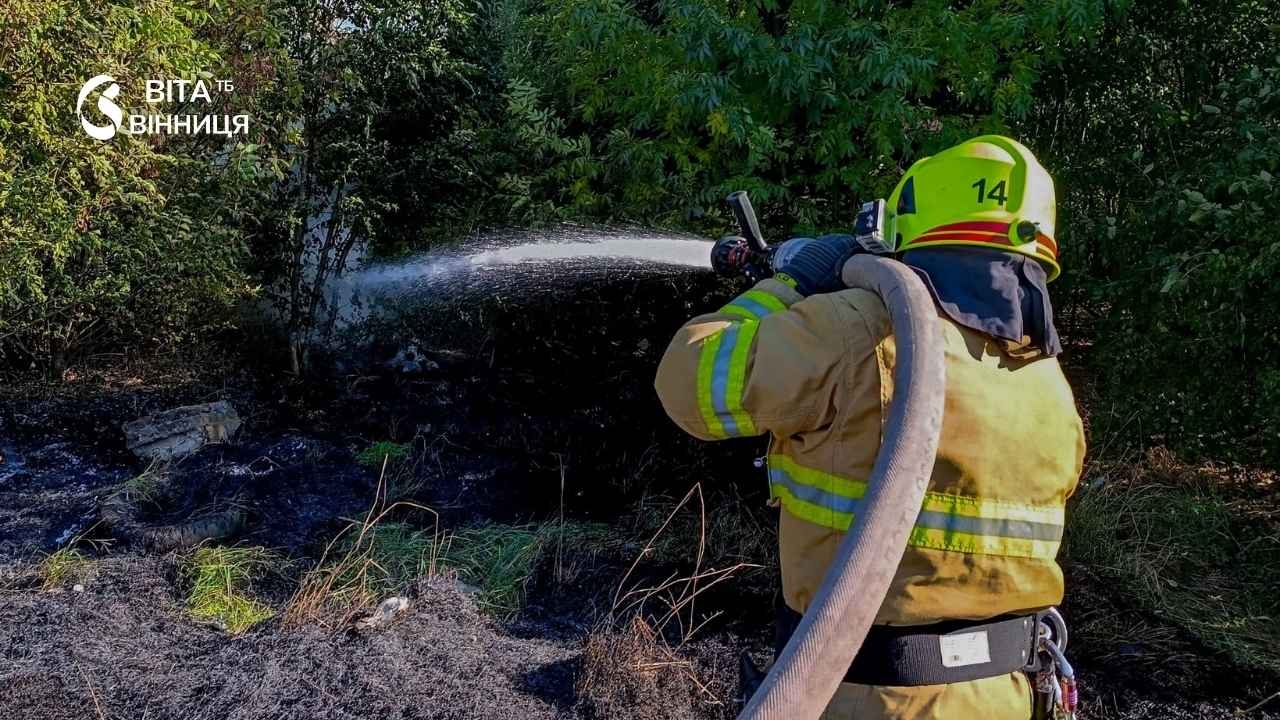 Вогонь перекинувся на будівлю із соломою: у Бережанці на Ободівщині горіло 2,5 гектара сухостою