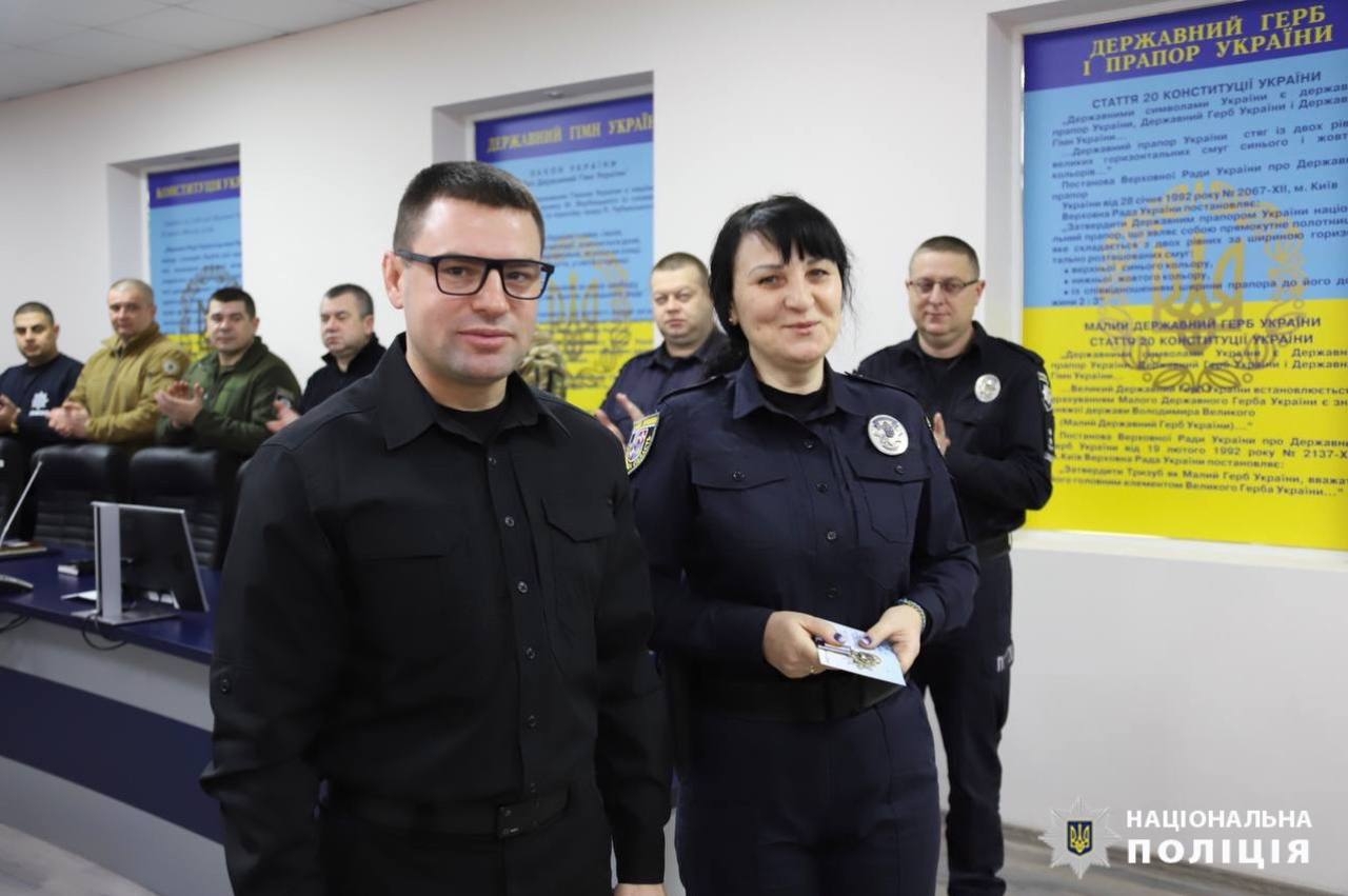 У Вінниці за професійну діяльність нагородили жінок-поліцейських