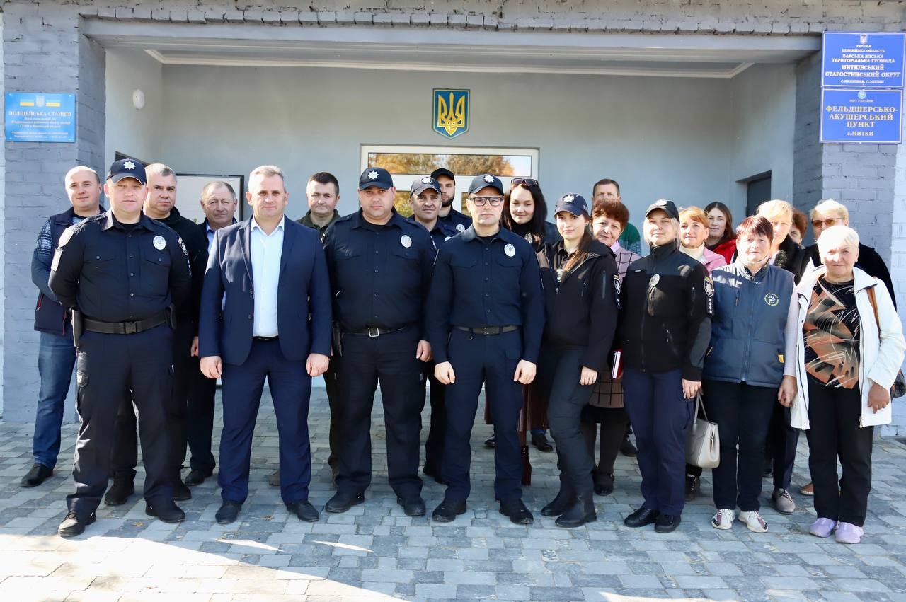 У Жмеринському районі запрацювали одразу три поліцейські станції