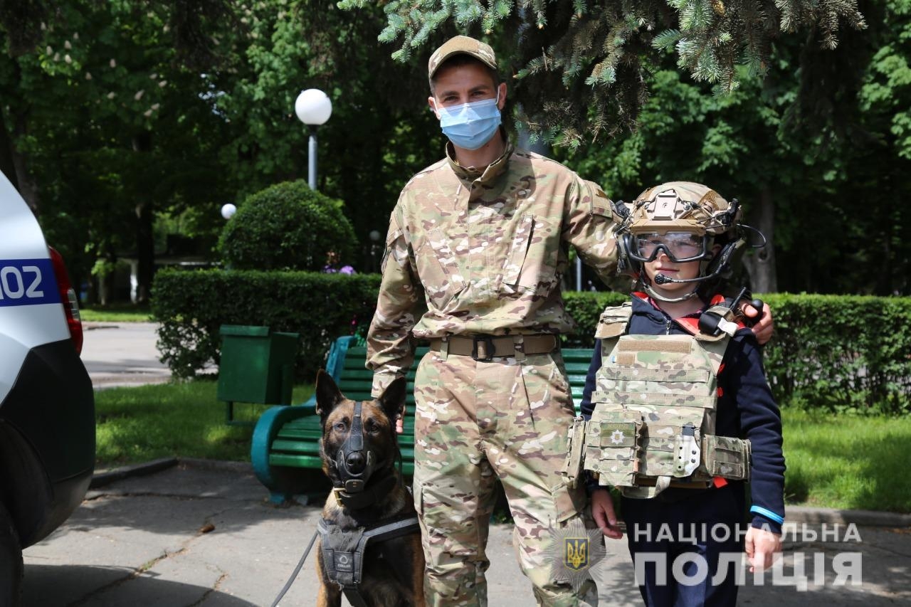 У Вінниці поліцейські організували свято для дітей 