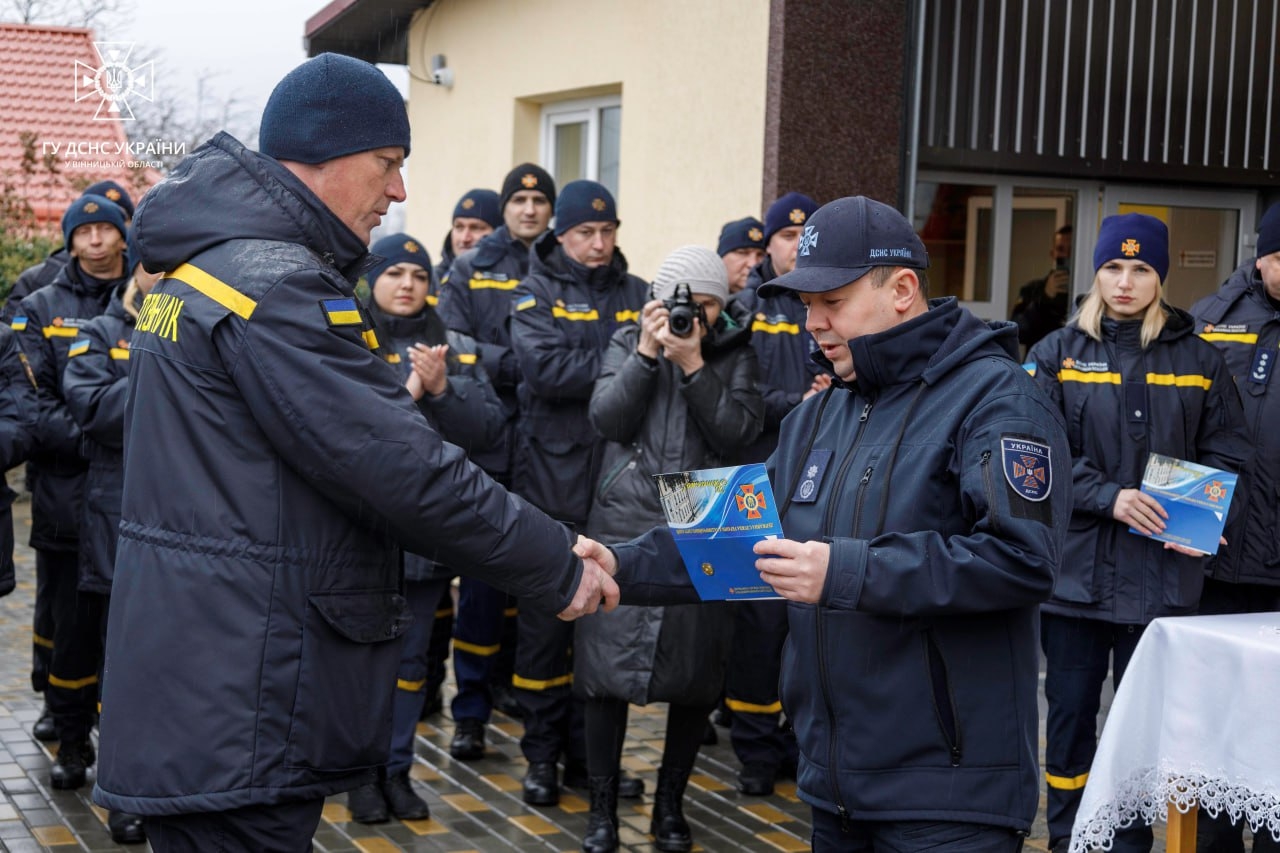 Оновлену пожежно-рятувальну частину відкрили в Томашполі