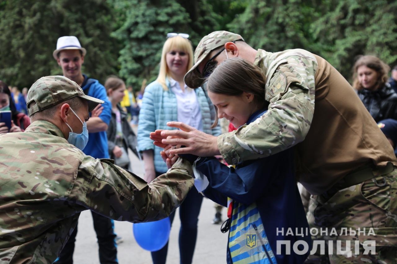 У Вінниці поліцейські організували свято для дітей 